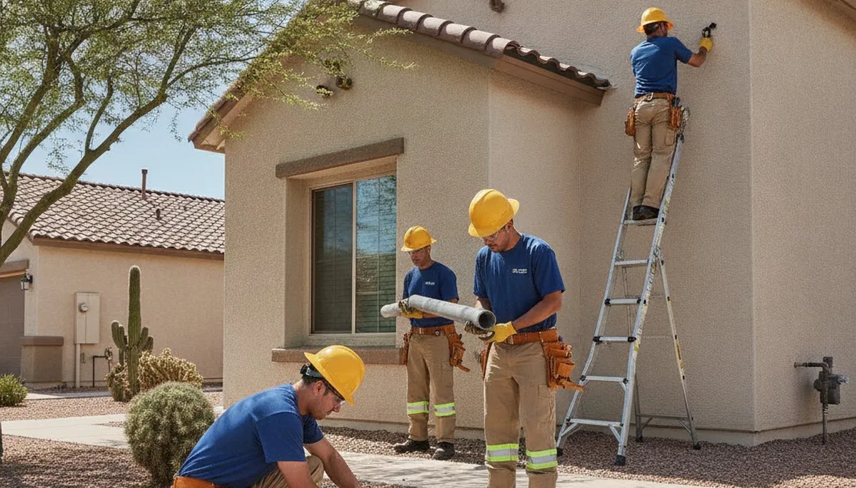 Scottsdale, AZ plumbing repair service truck for residential and commercial plumbing calls